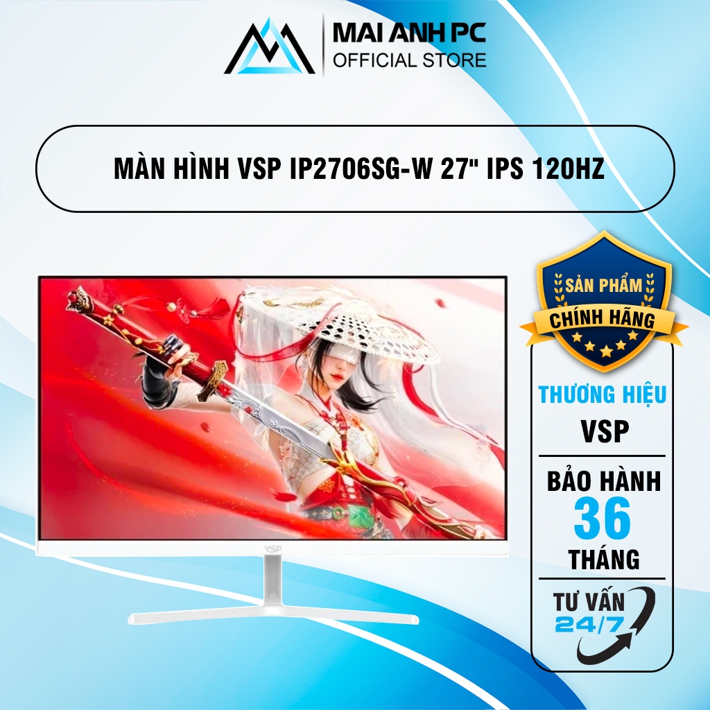 Màn hình VSP IP2706SG-W 27" IPS 120Hz