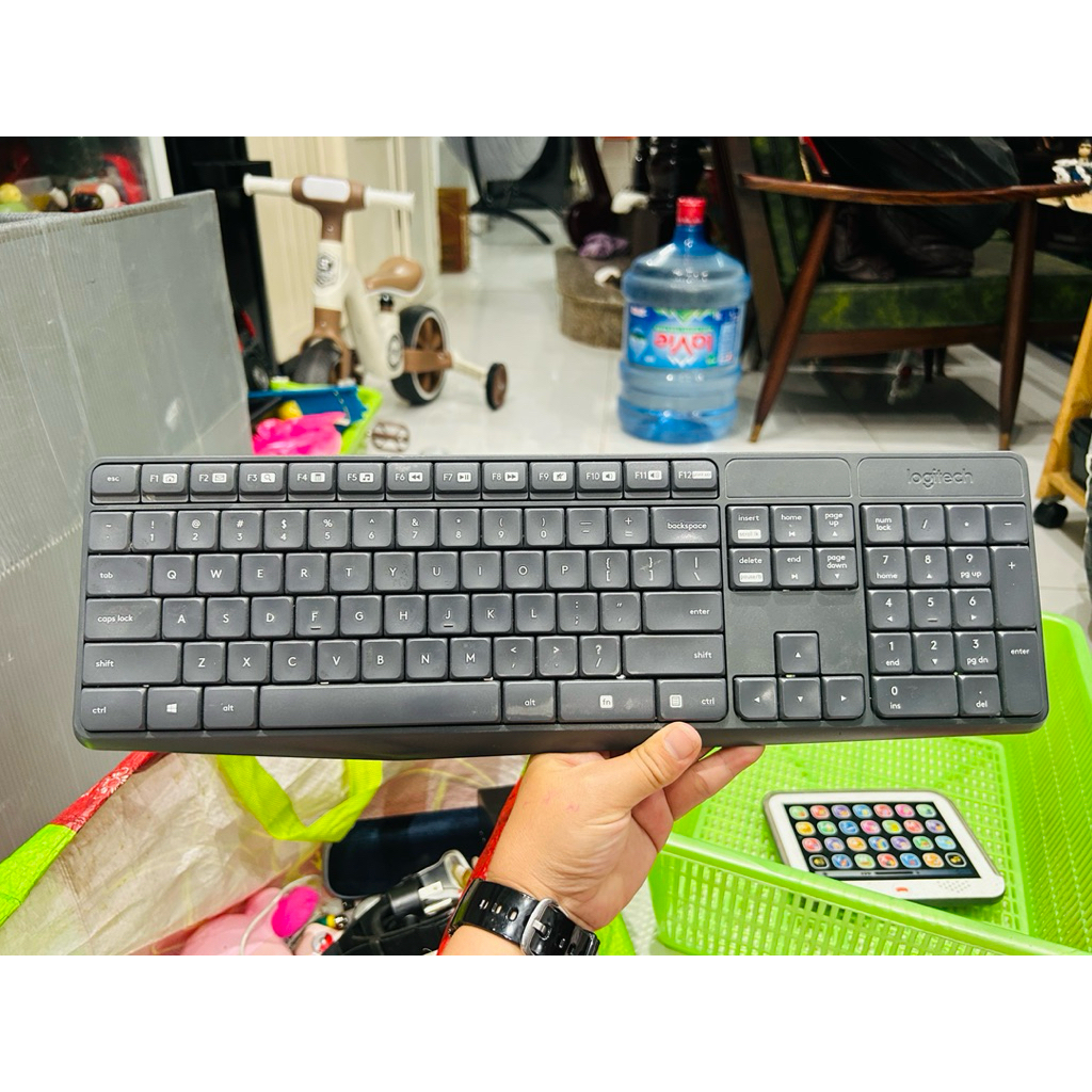 Bàn Phím không dây Logitech MK235 Wireless ( Hàng cũ)