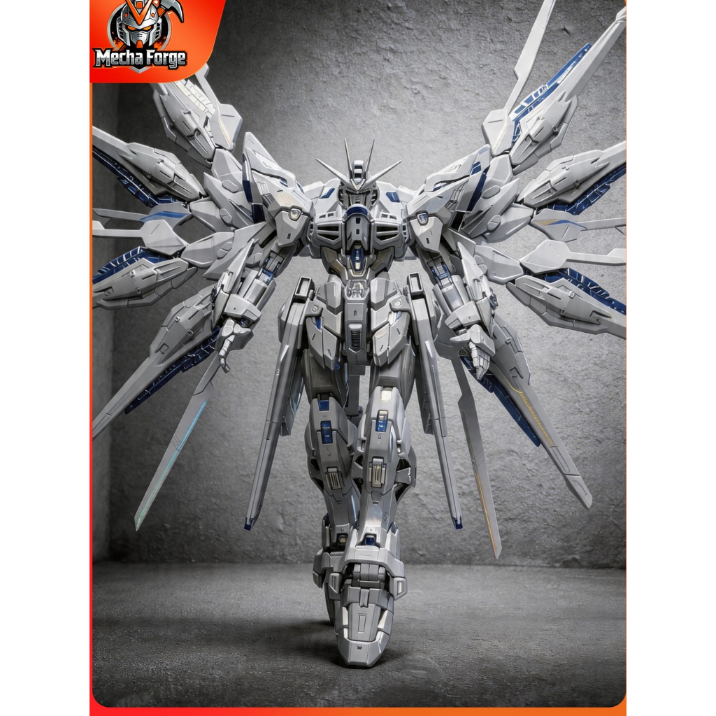 Changlong 7701 MGEX 1/100 Strike Freedom Twilight Coating Non-Effect Ver. Model Kit w/ Base & Water 