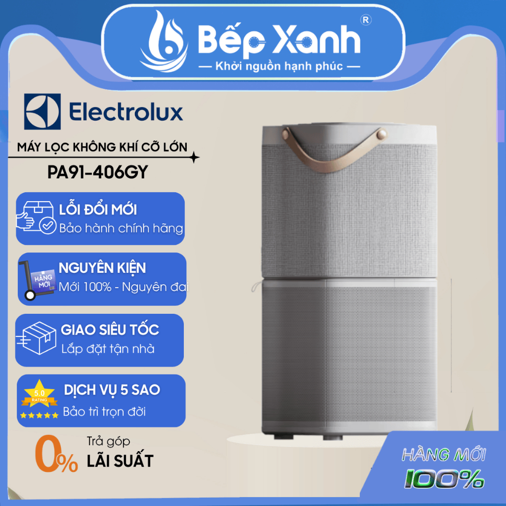 Máy lọc không khí Electrolux PA91-406GY 28W - Hàng chính hãng