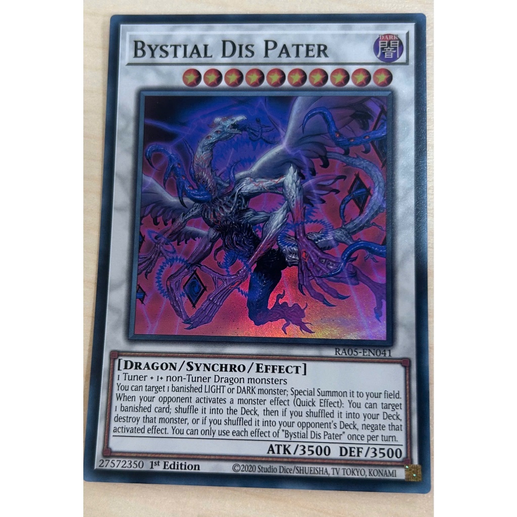 Thẻ bài Yugioh - Bystial Dis Pater - Rarity Collection 5