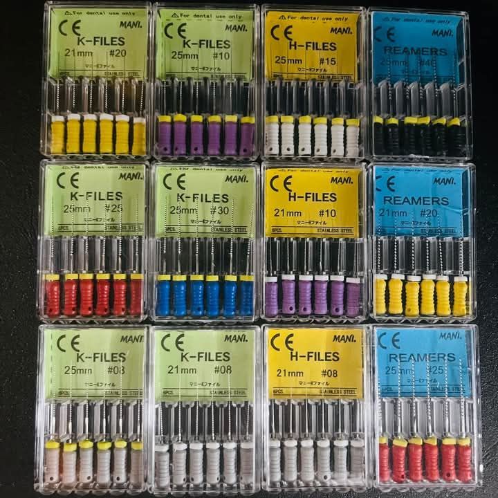 Nong dũa H-file + K-file + Reamer