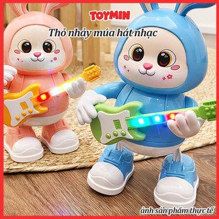 Thỏ nhảy múa chạy bằng pin cho bé - thỏ nhảy múa biết hát vui nhộn dễ thương cho bé