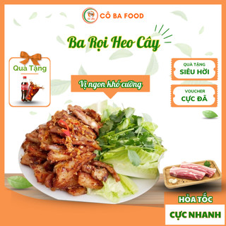 [ Siêu Tốc 1H ] Ba Rọi Heo Nguyên Cây 1KG- Xào Nấu Ngon