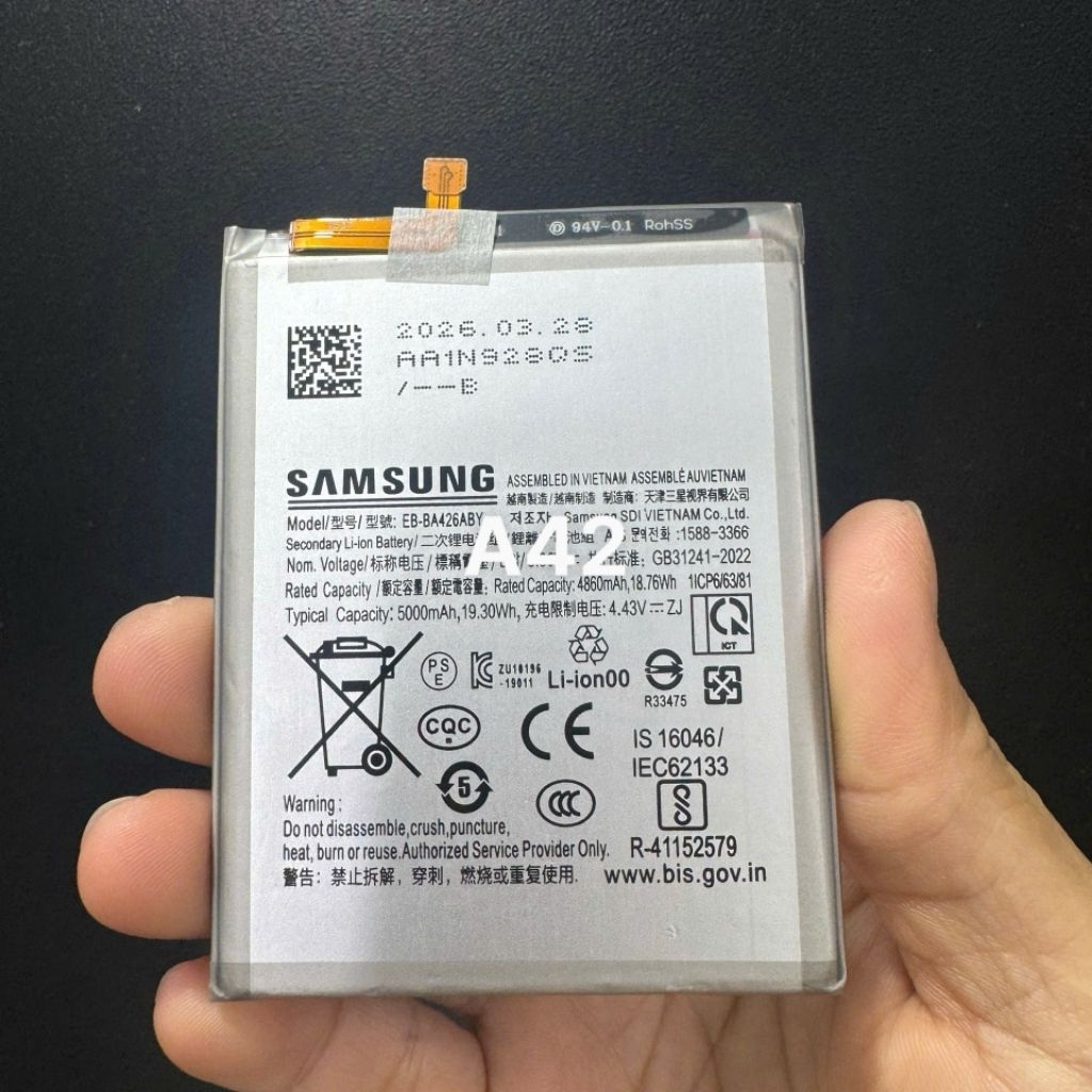 Pin Samsung A72 / A426 / A32-5G / A42-5G / A725 / A726 (EB-BA426ABy)
