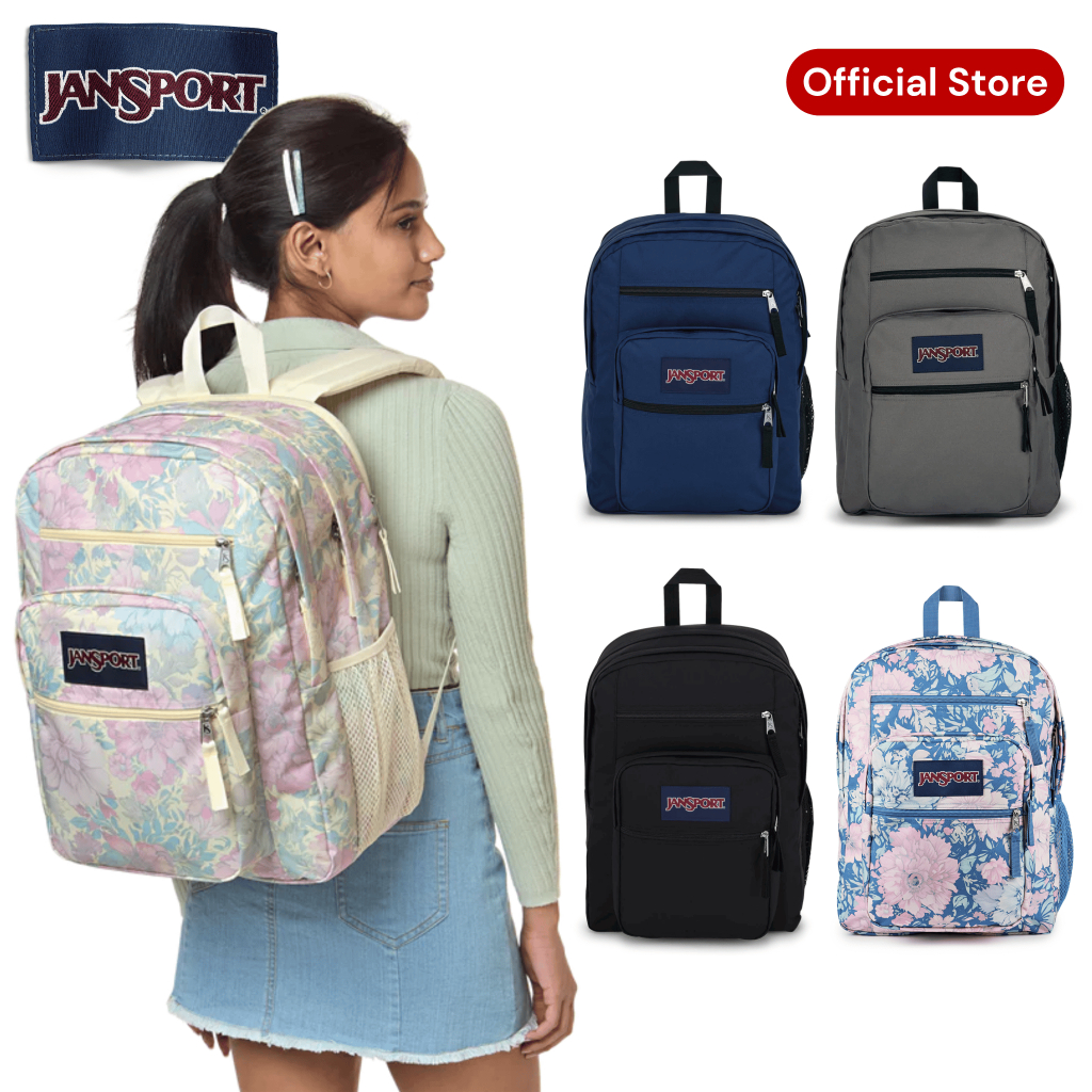 Balo chính hãng Jansport (USA) Big Student 34L sức chứa lớn, có ngăn đựng laptop, bền bỉ JS0A47JK