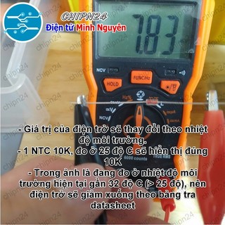 [1 cái] (E36) Dây đo nhiệt độ NTC MF58 10K