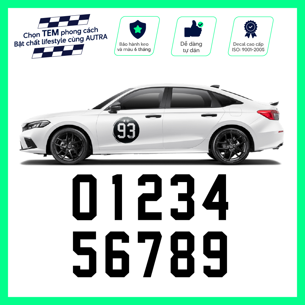 TEM DECAL SỐ-SPORT-AUTRA11