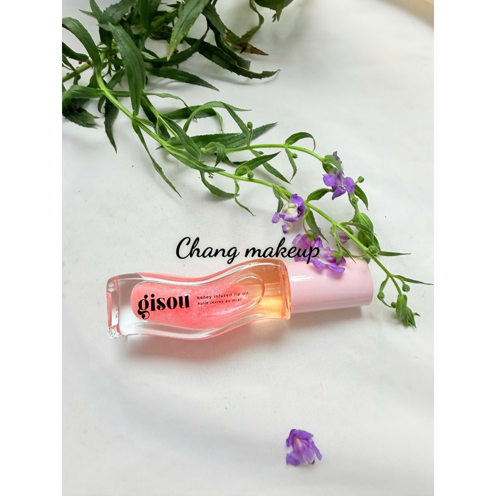 (changmakeup1) dầu dưỡng môi Gisou Honey Infused Lip Oil fullsz nobox