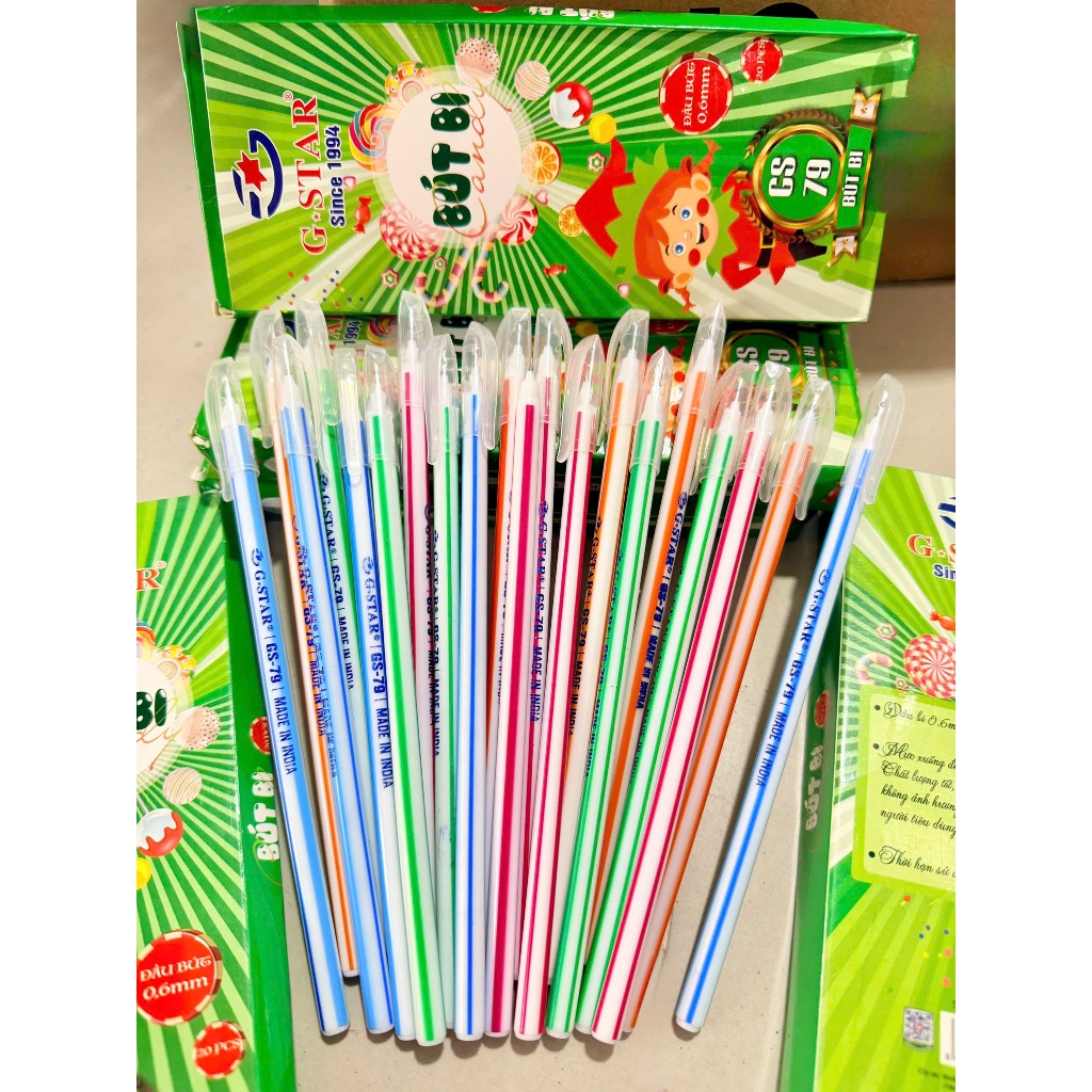 (Combo 10 cây) Bút Nến G-Star ngòi 0.5mm/ 0.6mm