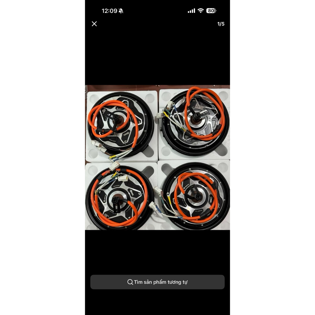 Động Cơ 3K Tts yumaaa bản 2 chip , vành 12  lắp cho mọi xe điện ,,,