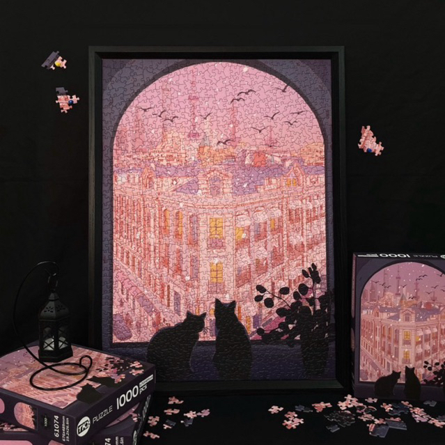TKX PUZZLE 1000pcs OUTSIDE THE WINDOW