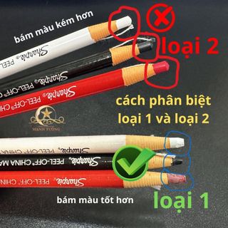 Chì đá cứng sẽ-  chì định hình phun xăm thẩm mỹ loại 1