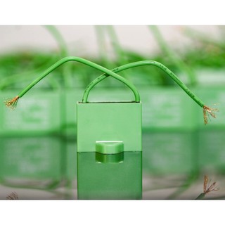 (3uf) Tụ Quạt 3uf - CBB61 450VAC tụ xanh NCS nhập khẩu mẫu mới 2026.