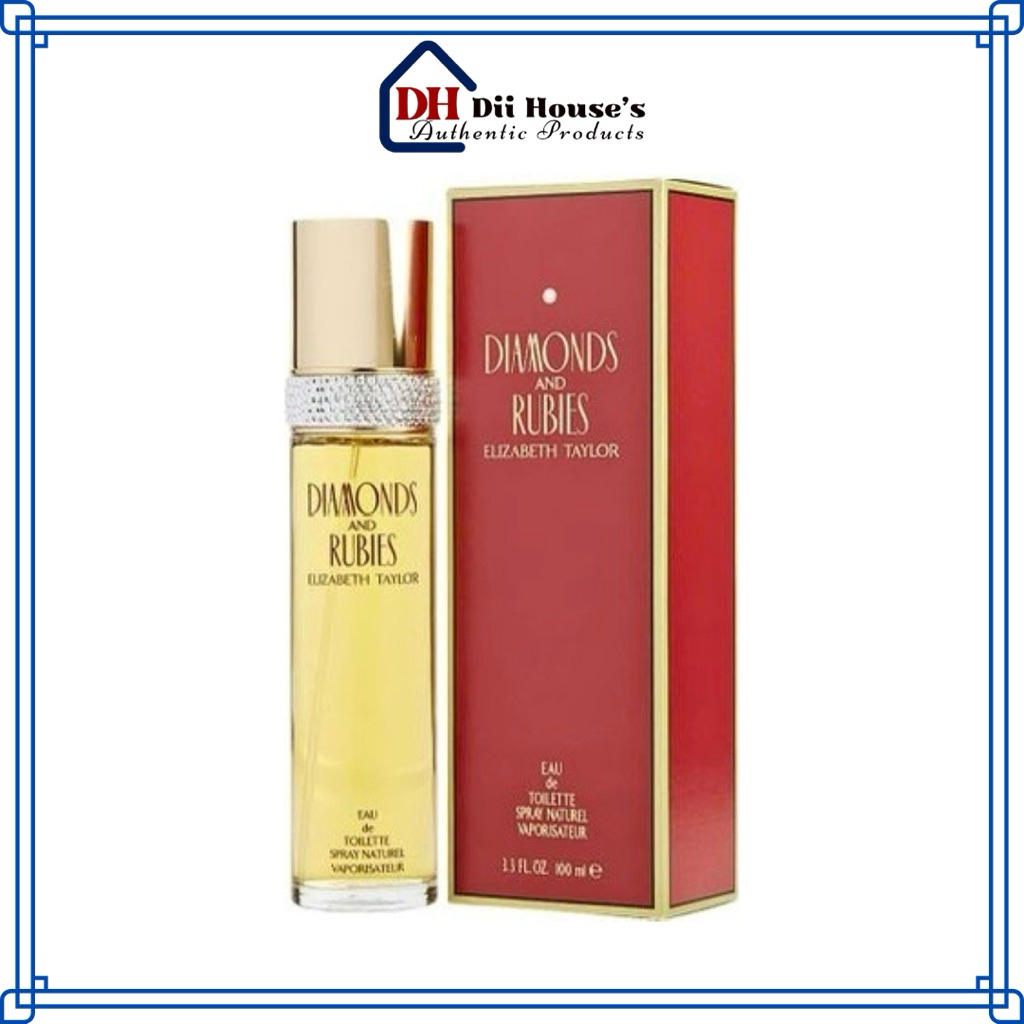 Nước Hoa Nữ Elizabeth Taylor Diamonds And Rubies Eau De Toilette EDT 100ml.