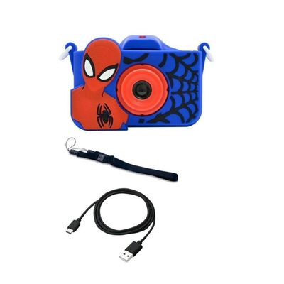 Đồ Chơi Máy Chụp Hình Thông Minh Cho Trẻ Em Cover Spider-Man COOLKIDS DJ078SP