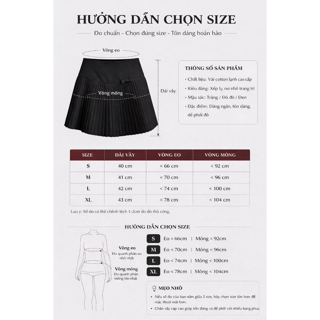 [DEAL] HÀNG MỚI - Chân váy xếp ly nhỏ phối nơ, chân váy ngắn xòe tiểu thư, có quần bảo hộ CVCG06 | BigBuy360 - bigbuy360.vn