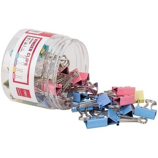 Kẹp giấy - kẹp bướm màu 19mm Deli E8555A
