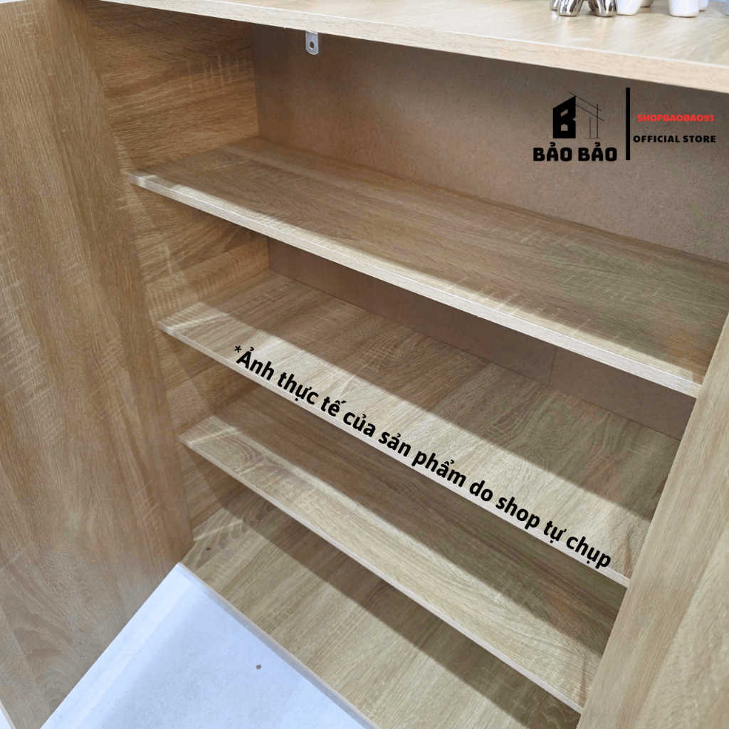 Tủ gỗ đựng đồ tủ giày tiện dụng có ngăn tầng chất liệu MDF chống thấm BẢO BẢO - TG10 | BigBuy360 - bigbuy360.vn