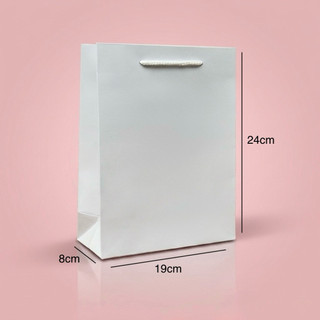 Túi giấy trắng số 5 : combo 50c