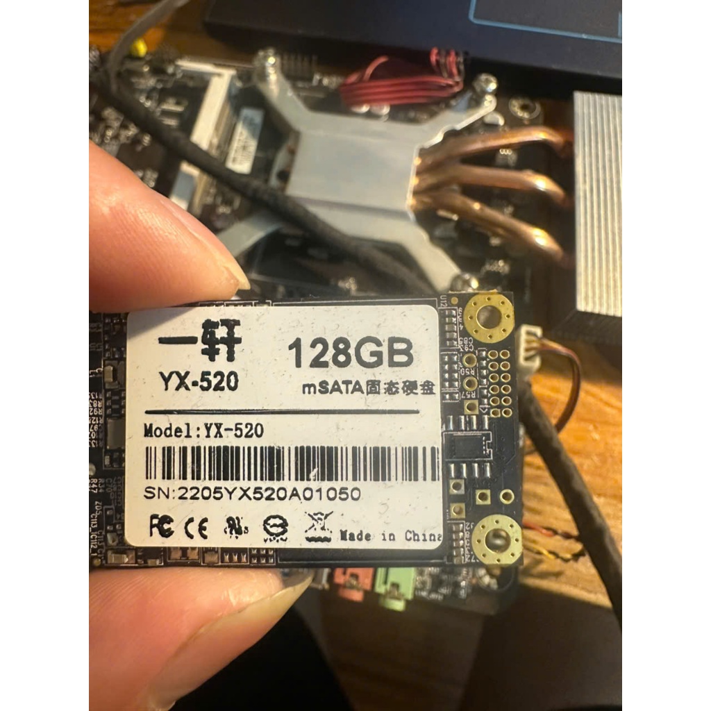 Ổ cứng SSD mSata 128Gb SK 100%