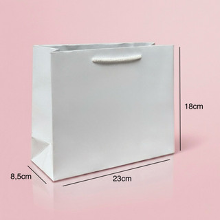 Túi giấy trắng số 5 : combo 50c