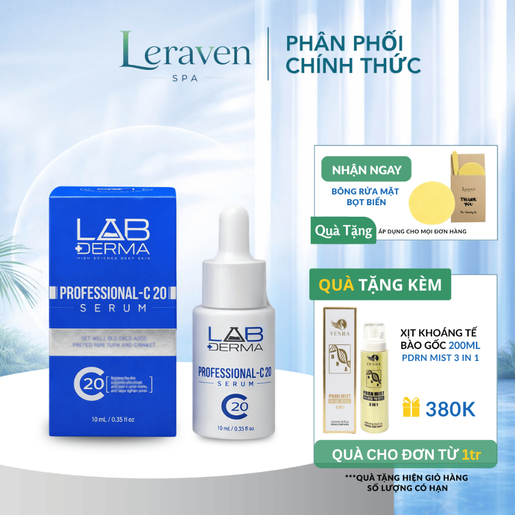 Tinh chất vitamin PROFESSIONAL-C20 Lab Derma 10ml
