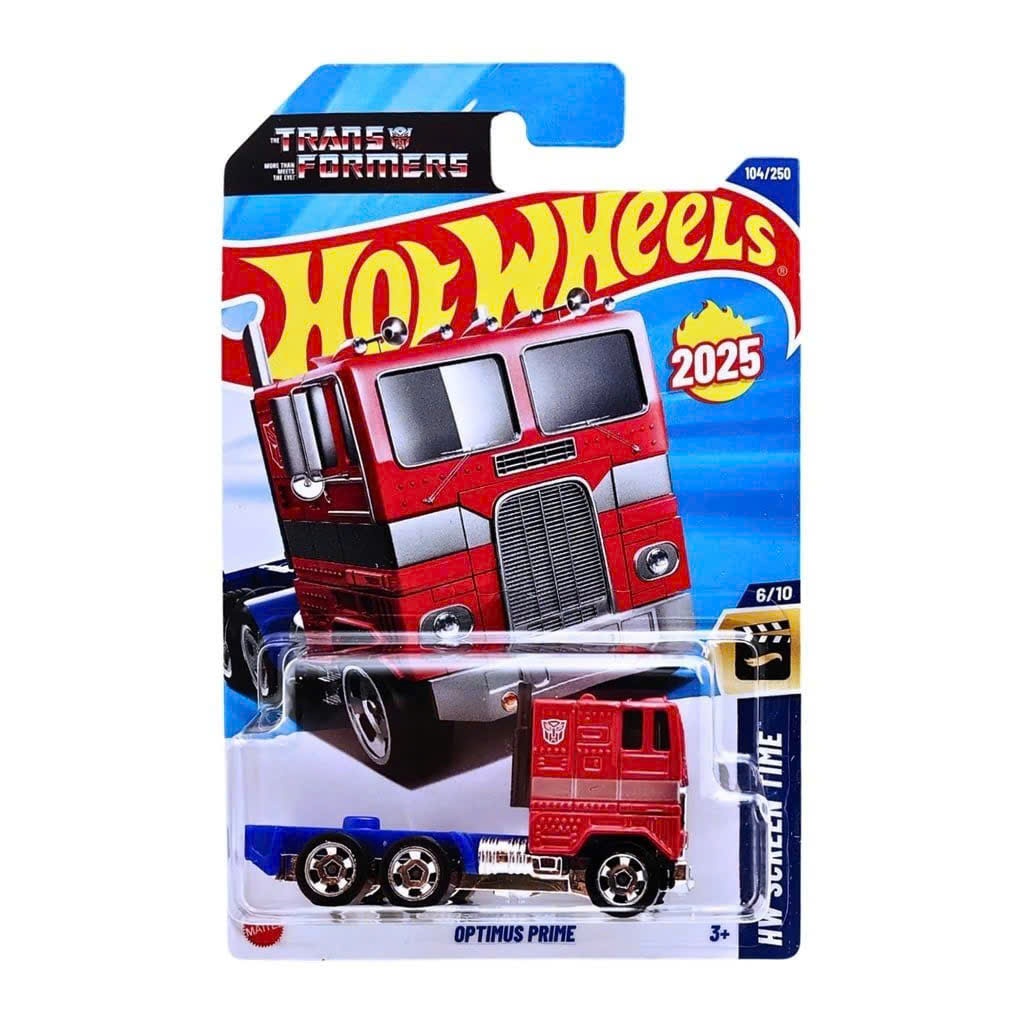 Hot Wheels Optimus Prime Transformers xe mô hình sưu tầm bản 2025