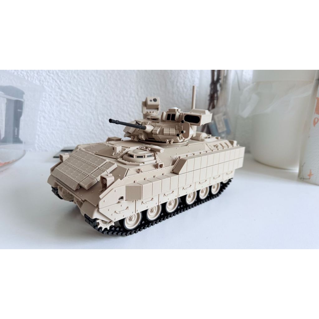 Mô Hình Xe Chiến Đấu Bộ Binh M3A3 Bradley BUSK III Tỷ Lệ 1:35 In 3D - IFV Mỹ Hiện Đại Cao Cấp