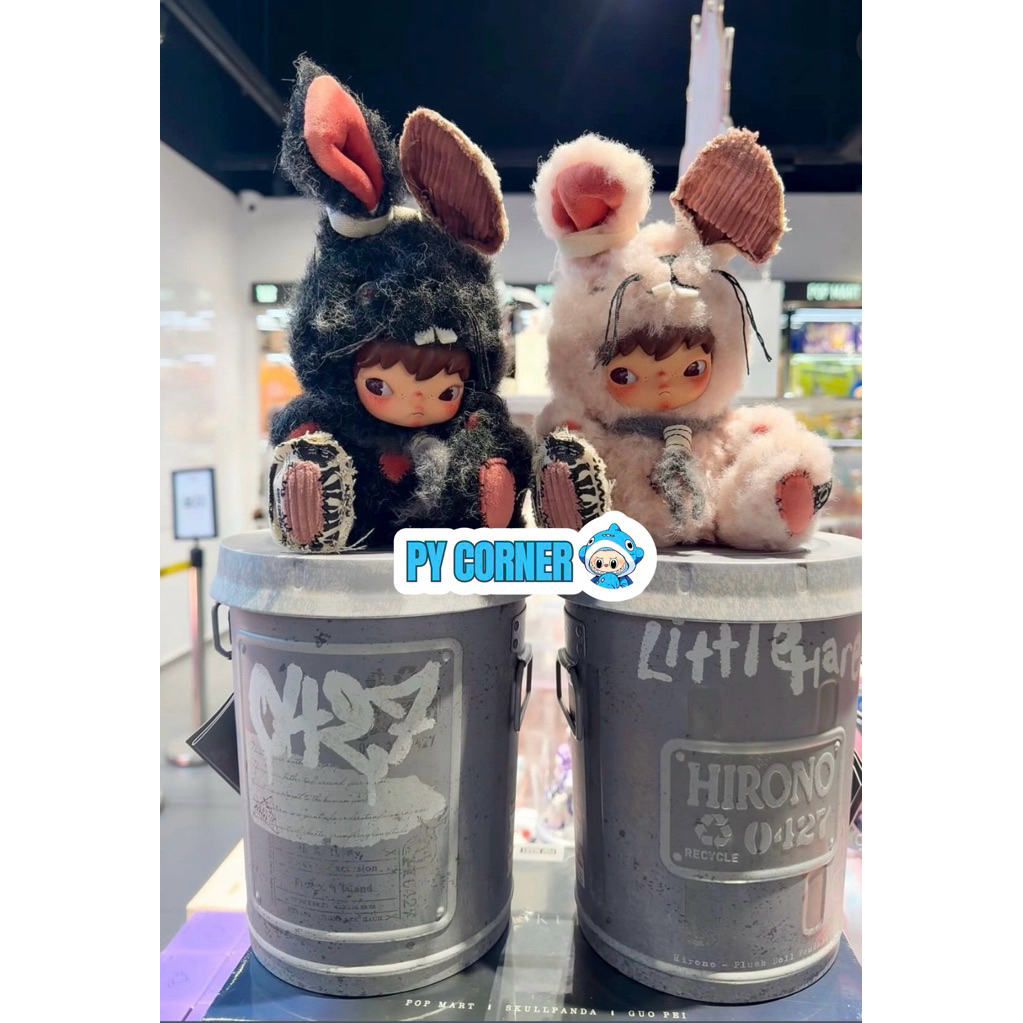 [CÓ SẴN] PM Hirono Little Hare Plush Doll Pendant CHÍNH HÃNG Hirono Thỏ Bông