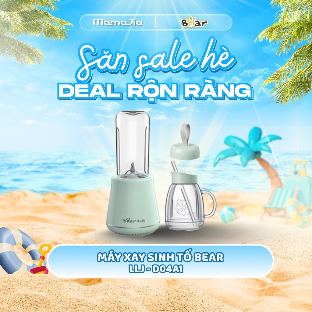 Máy xay sinh tố Bear LLJ-D04A1-S01 chính hãng, giá tốt nhất 2023