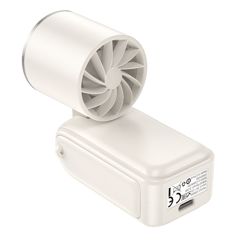 (Bảo Hành 12 Tháng) Quạt Cầm Tay Mini HX606 Gấp Gọn Dây Đeo,Quạt Tích Điện Pin 3000mAh Làm Mát 8 Giờ | BigBuy360 - bigbuy360.vn