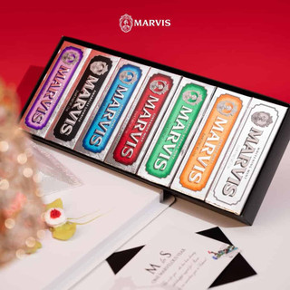 Kem đánh răng Marvis Mini Set 7 tuýp x 25ml