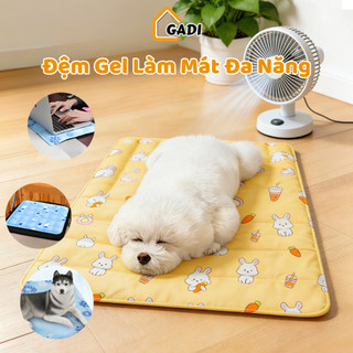 Thảm Gel Làm Mát Tức Thì Cho Chó Mèo GADI, Giảm Nhiệt Độ Tới 15 Độ Chống Sốc Nhiệt Mùa Hè Hiệu Quả