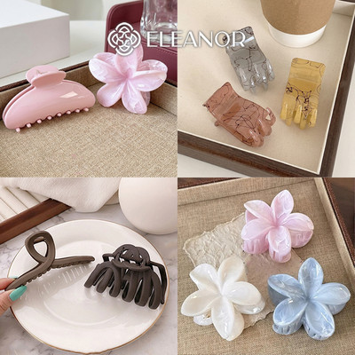 Set kẹp tóc nữ càng cua Eleanor Accessories đa dạng kiểu dáng phụ kiện tóc set kẹp hoa sứ 11904