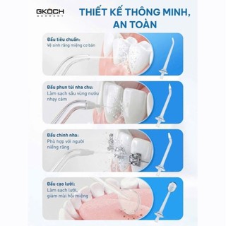 🇩🇪 MÁY TĂM NƯỚC GKOCH & ORAL-B AQUACARE 6
