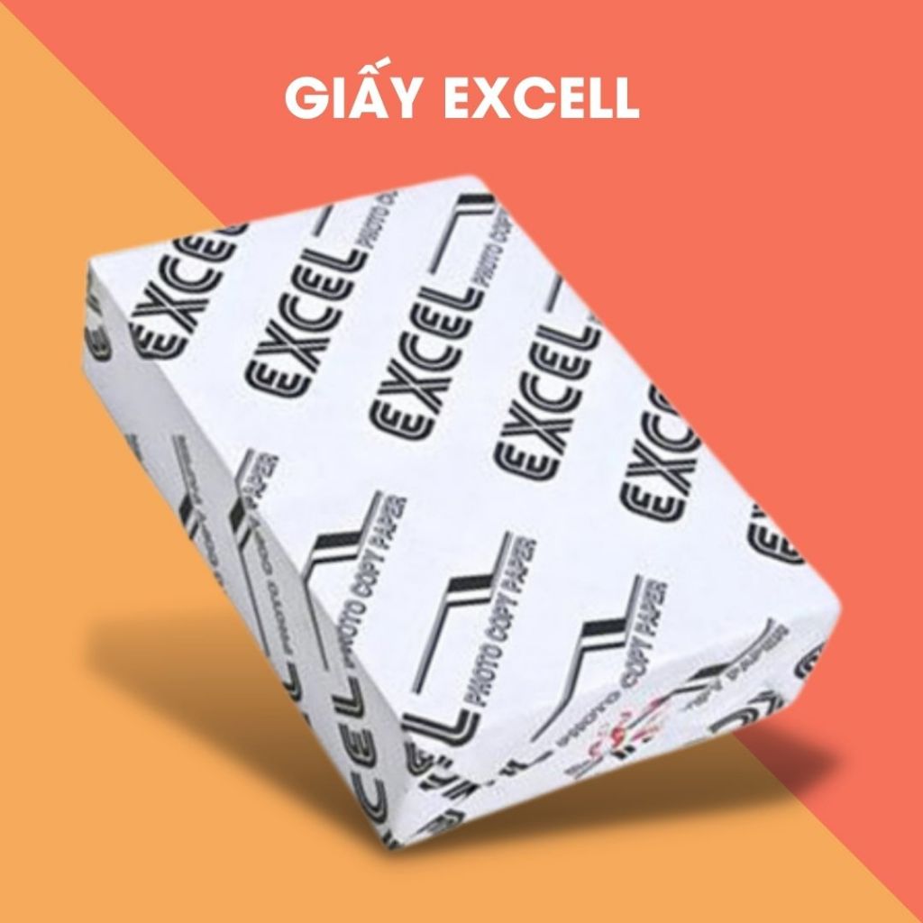 Giấy A4 Excel 70 gsm ( Combo 5 ream )