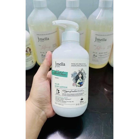 Sữa dưỡng thể Jmella bản công chúa Disney NO.05