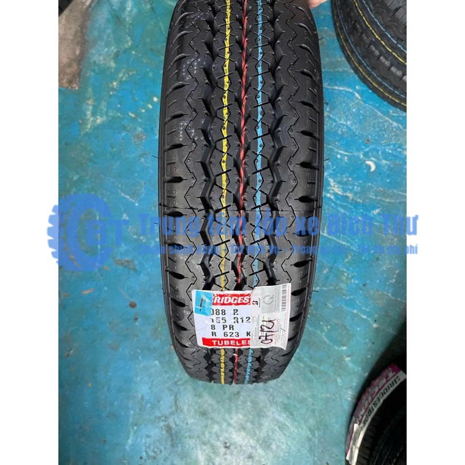 Lốp Bridgestone 155R12C R623 Cửa Hàng Lốp Bích Thư, Lốp Xe Bền Bỉ, Chất Lượng Cao,  An Toàn Độ Bám Đường Tốt