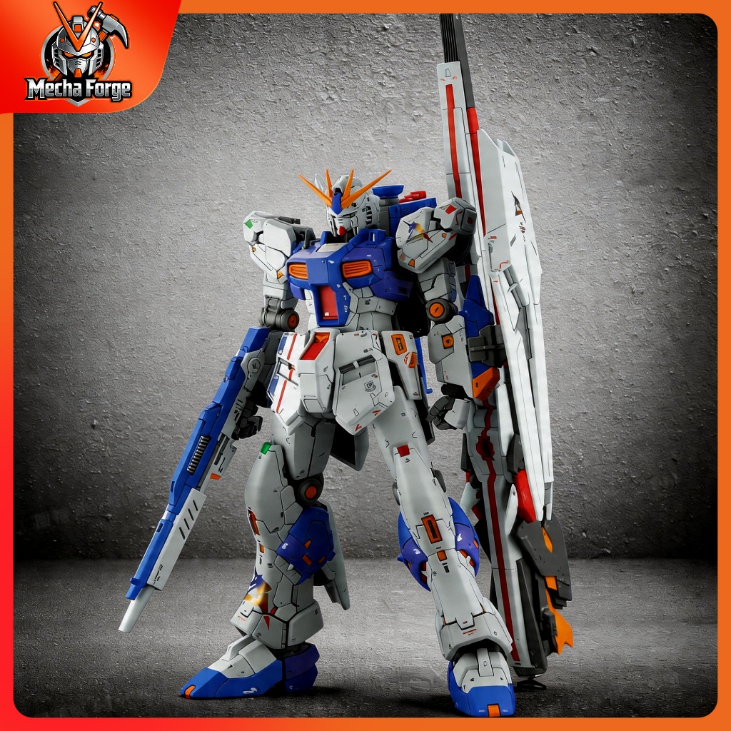 Changlong 5504 RG 1/144 RX-93FF Nu Gundam Fukuoka Version Assembly Model Kit Action Figure