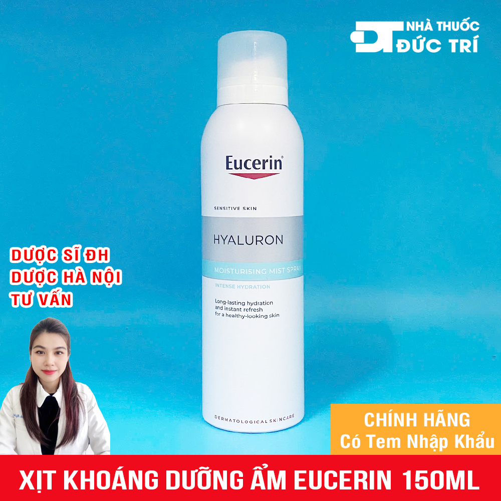 [CHÍNH HÃNG] Xịt Khoáng Dưỡng Ẩm Làm Dịu Da Eucerin