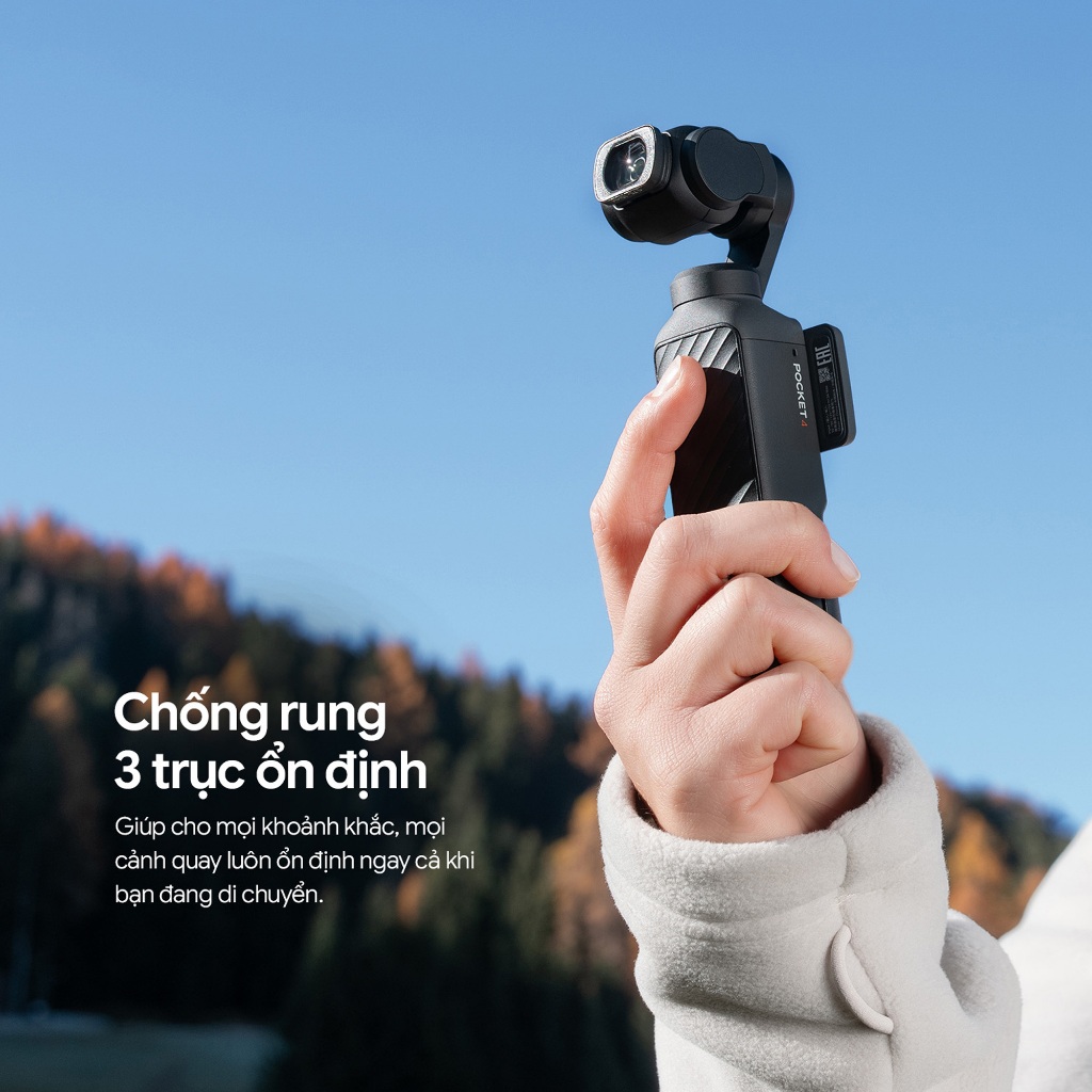 DJI Osmo Pocket 4 Chính hãng | Gimbal Tích Hợp Camera | Chất Lượng Cao | Bộ Nhớ Trong 107GB | BigBuy360 - bigbuy360.vn