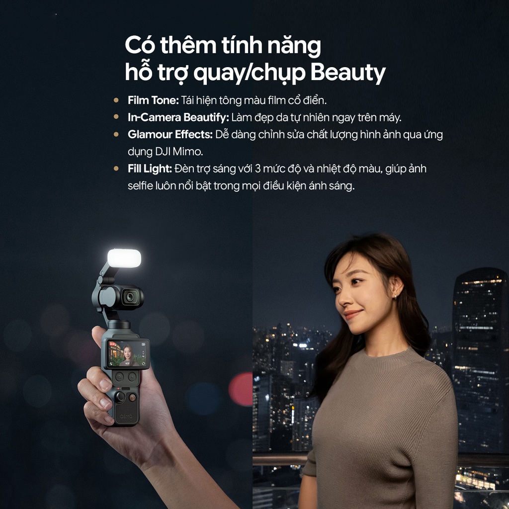 DJI Osmo Pocket 4 Chính hãng | Gimbal Tích Hợp Camera | Chất Lượng Cao | Bộ Nhớ Trong 107GB | BigBuy360 - bigbuy360.vn