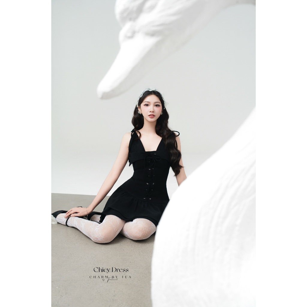 Váy Thiết Kế Charm By Tea:  CHICY DRESS