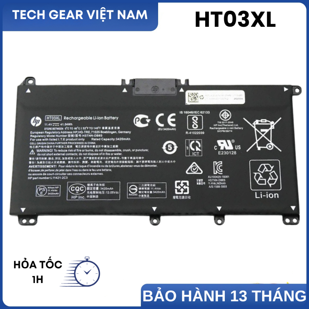 Sạc Laptop HP Pavilion HT03XL