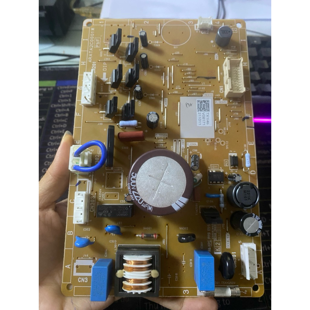 Bo mạch tủ lạnh rắc đôi 6 chân thay thế các model NR-BV280/ BV320/ BV360_ARBPC1A05302 …