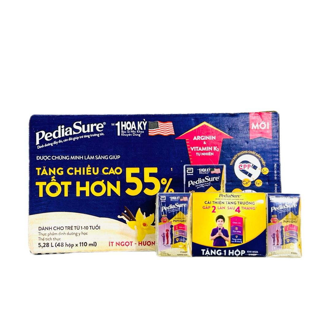 Abbott- Sữa pha sẵn Pediasure hộp 110ml
