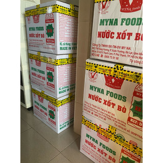 Can  Sốt  Bò  Myna trên 5kg  (Hàng  Công ty)