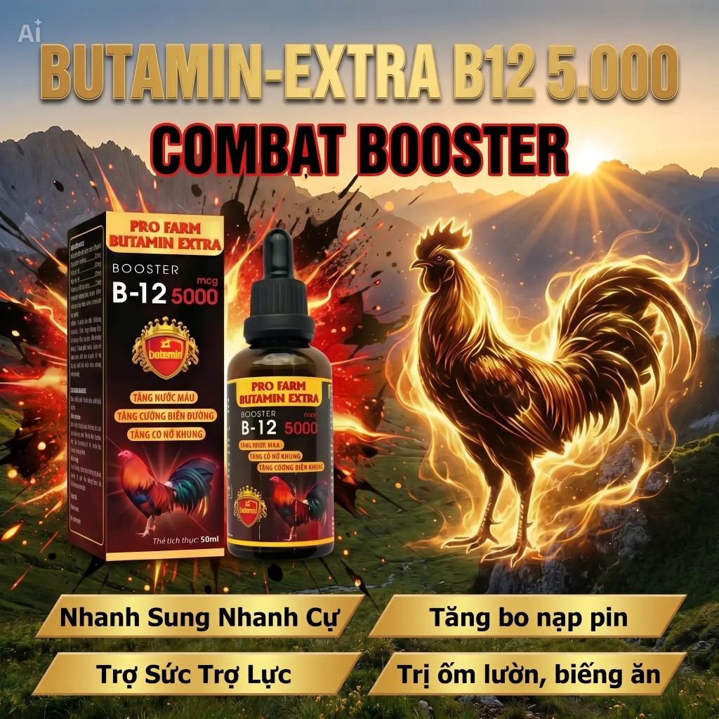 butamin extra B12-5000 tăng nước máu, tăng cường biến dưỡng shopgachien