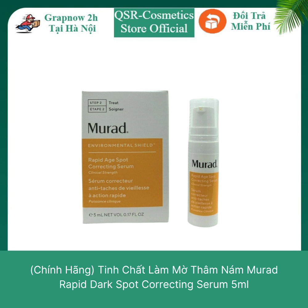 (Chính Hãng) Tinh Chất Làm Mờ Thâm Nám Murad Rapid Dark Spot Correcting Serum 5ml